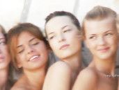 Group Photo Shoot With Breathtaking Nude Teen Babes