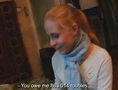Blonde Warms Up In Winter With Hardcore Sex