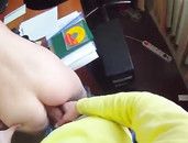 Lean Blonde Looks Hot Riding His Rock Hard Cock