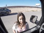 Hitchhiker Gives Up Her Pussy To Get A Ride